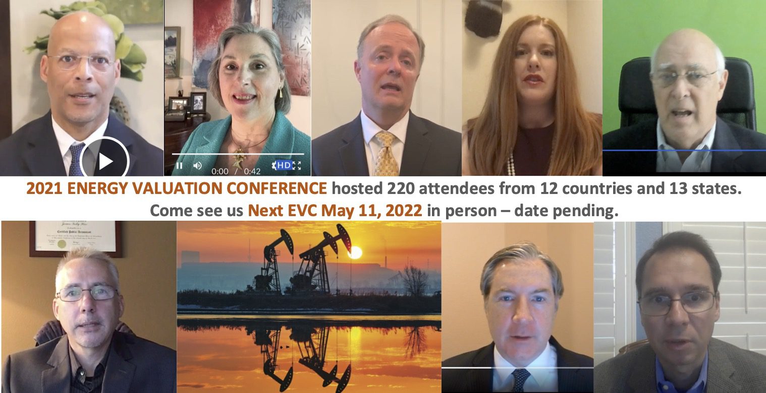 Speakers of the 2021 Energy Valuation Conference