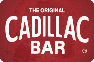 Cadillac Bar: The Original Bar logo.